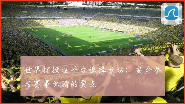 世界杯投注平台选择专访：安全参与赛事竞猜的要点